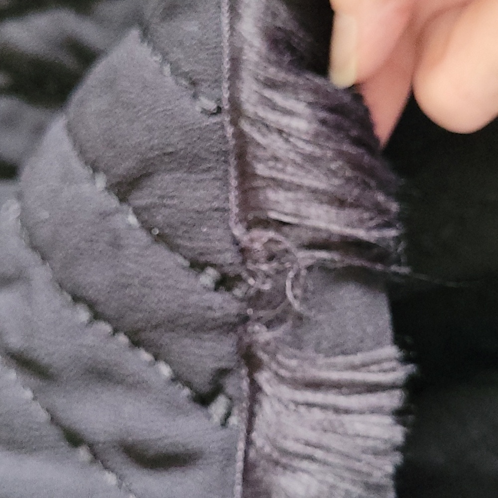 Chico's Design Artsy, Embroidered Black Vest 3=16/XL. - Picture 10 of 14